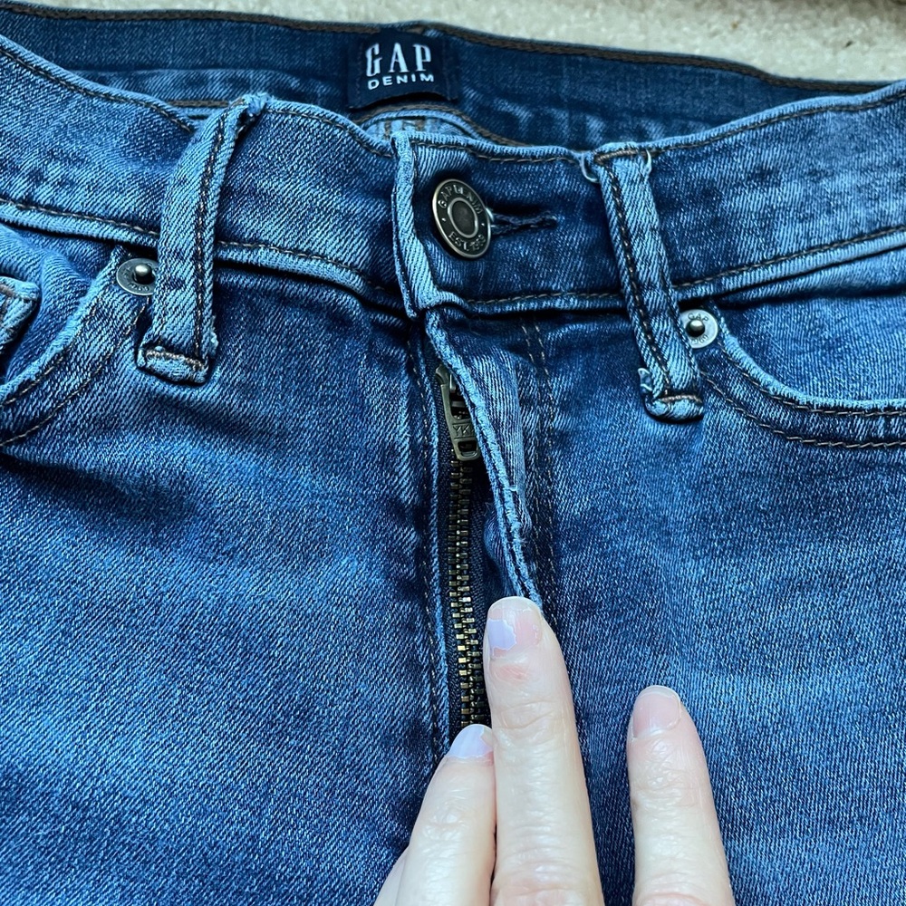 Gap Denim Perfect Boot Size 25 Short - Picture 4 of 5